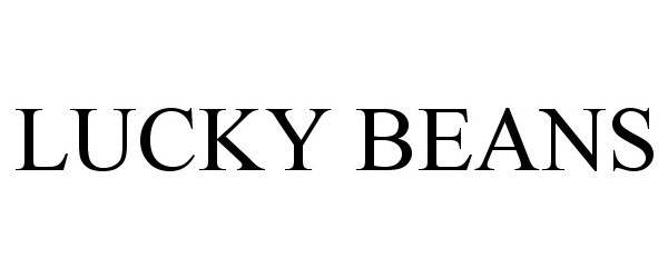 Trademark Logo LUCKY BEANS