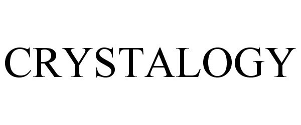 Trademark Logo CRYSTALOGY