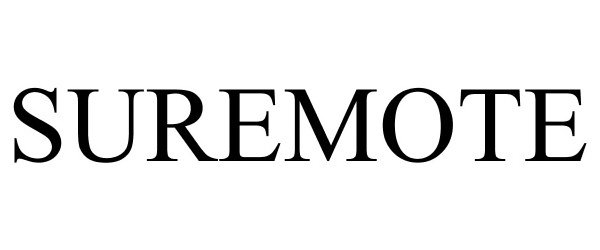 Trademark Logo SUREMOTE