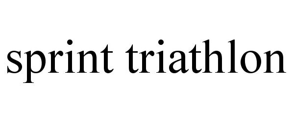 Trademark Logo SPRINT TRIATHLON