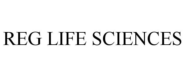 REG LIFE SCIENCES
