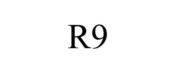 Trademark Logo R9