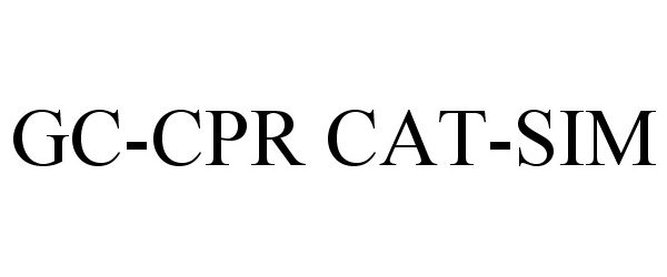 Trademark Logo GC-CPR CAT-SIM