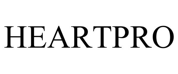 Trademark Logo HEARTPRO