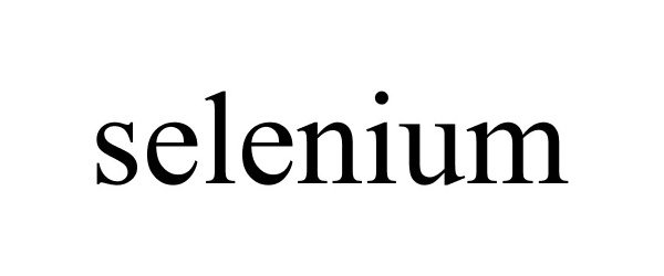 Trademark Logo SELENIUM