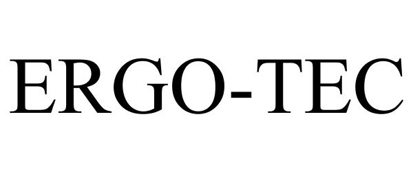Trademark Logo ERGO-TEC