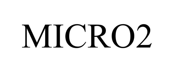 Trademark Logo MICRO2