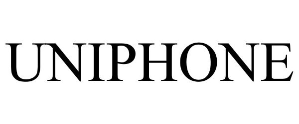 Trademark Logo UNIPHONE