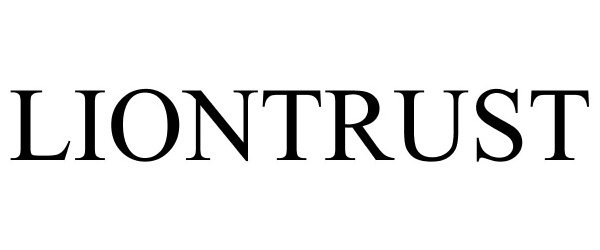 Trademark Logo LIONTRUST