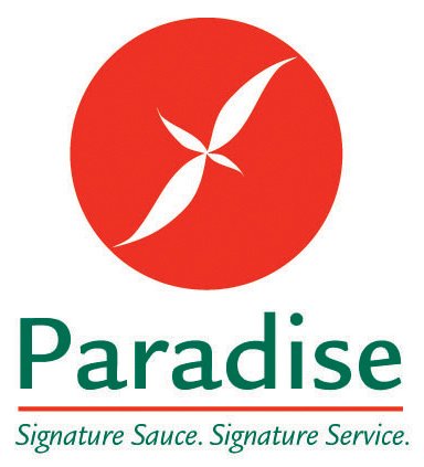  PARADISE SIGNATURE SAUCE. SIGNATURE SERVICE.