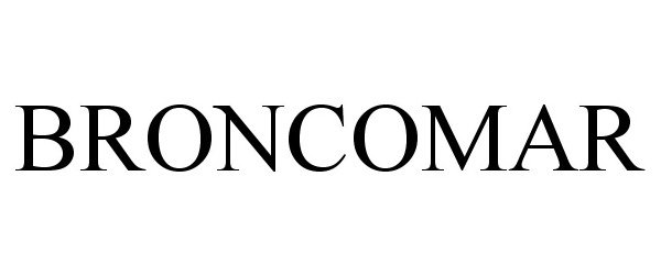 Trademark Logo BRONCOMAR