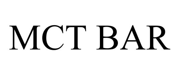  MCT BAR