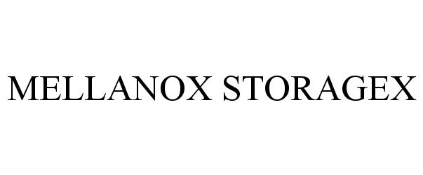 Trademark Logo MELLANOX STORAGEX