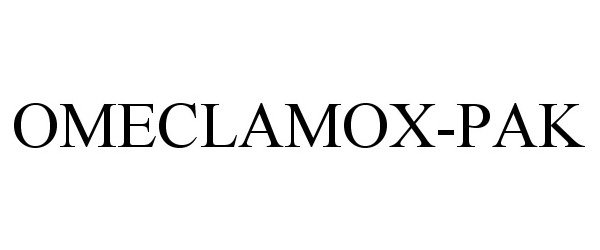 Trademark Logo OMECLAMOX-PAK