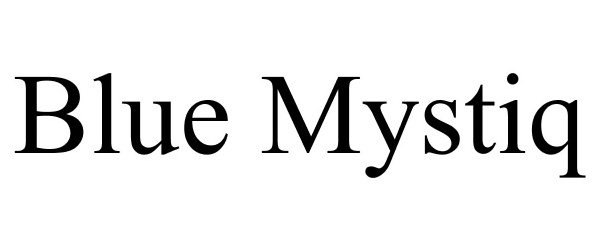 Trademark Logo BLUE MYSTIQ