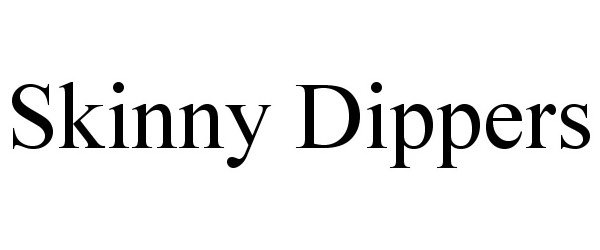 Trademark Logo SKINNY DIPPERS