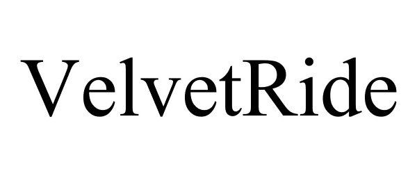 Trademark Logo VELVETRIDE