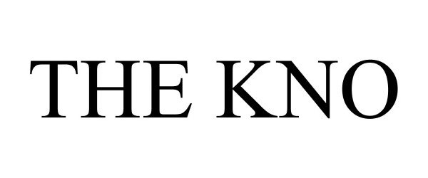 Trademark Logo THE KNO