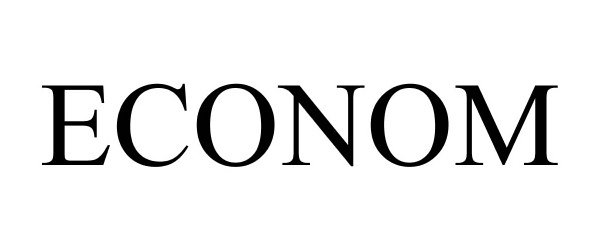 Trademark Logo ECONOM