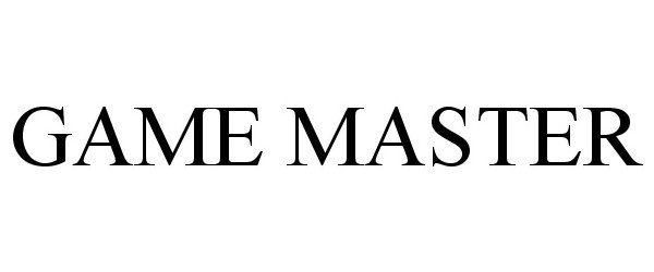 Trademark Logo GAME MASTER