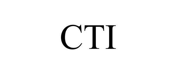 Trademark Logo CTI