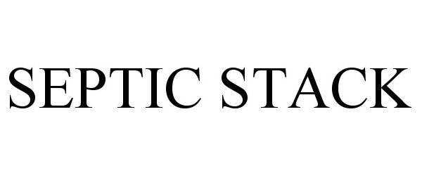 Trademark Logo SEPTIC STACK