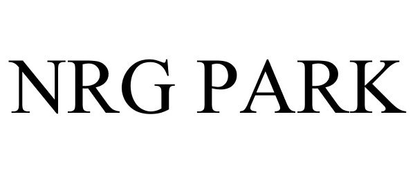 Trademark Logo NRG PARK