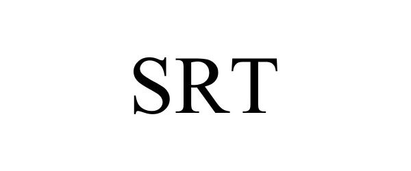 Trademark Logo SRT