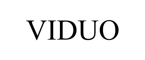 Trademark Logo VIDUO