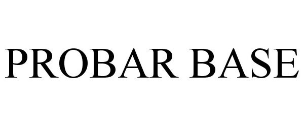 Trademark Logo PROBAR BASE