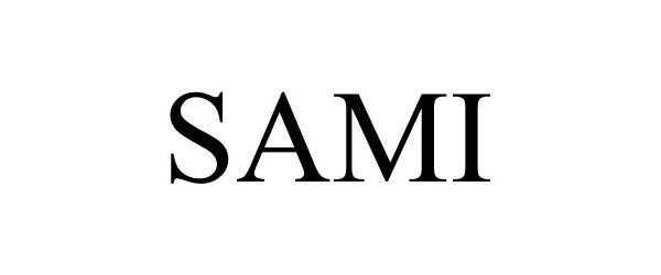Trademark Logo SAMI