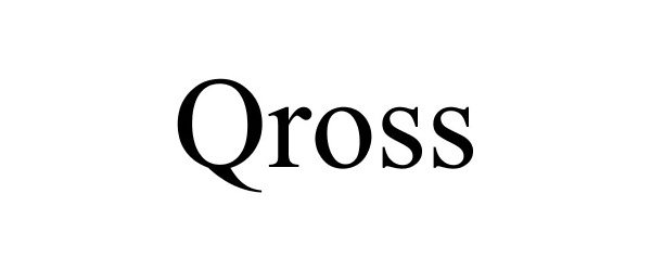 Trademark Logo QROSS