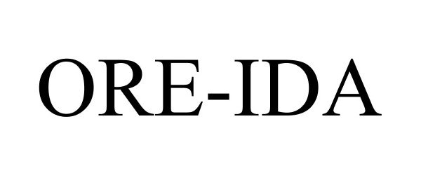 Trademark Logo ORE-IDA