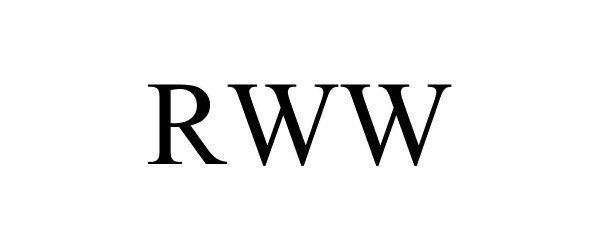 Trademark Logo RWW