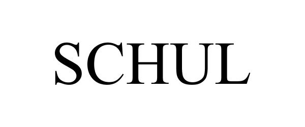Trademark Logo SCHUL