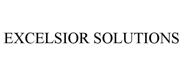  EXCELSIOR SOLUTIONS