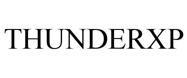 Trademark Logo THUNDERXP