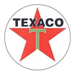 Trademark Logo T TEXACO