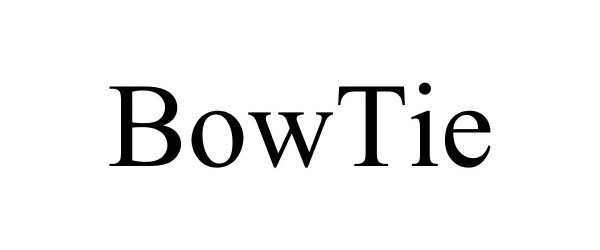 Trademark Logo BOWTIE