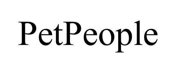 Trademark Logo PETPEOPLE