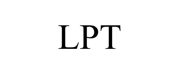 Trademark Logo LPT