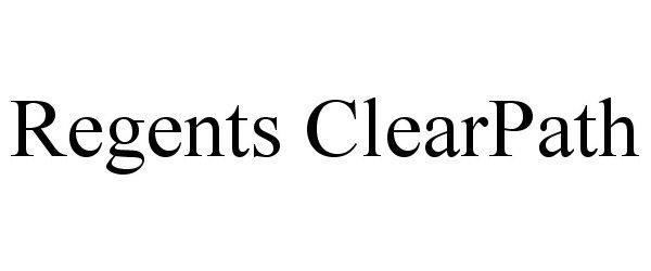 REGENTS CLEARPATH