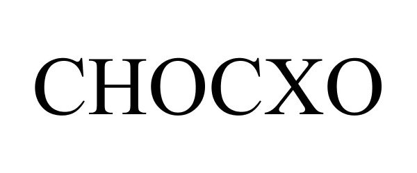 Trademark Logo CHOCXO