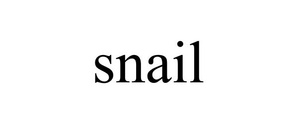 Trademark Logo SNAIL