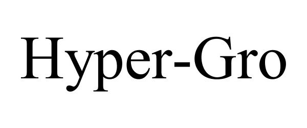 Trademark Logo HYPER-GRO