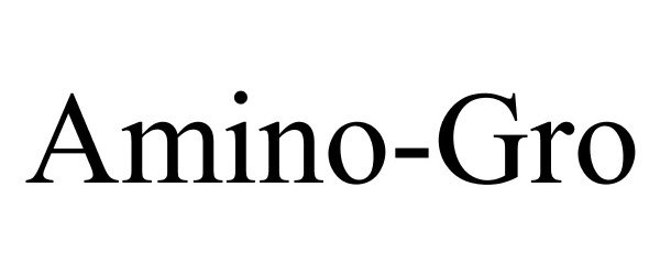 Trademark Logo AMINO-GRO