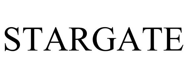 Trademark Logo STARGATE