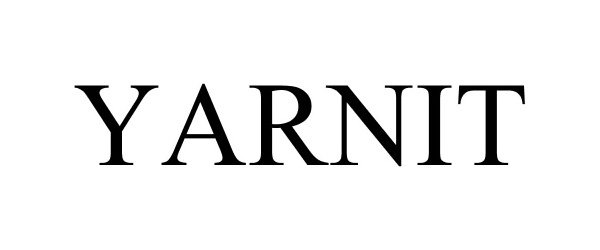 Trademark Logo YARNIT