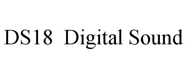  DS18 DIGITAL SOUND