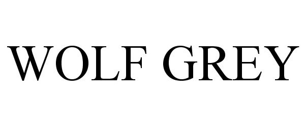 Trademark Logo WOLF GREY